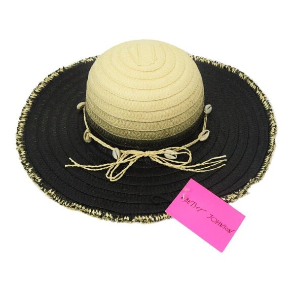 Betsey Johnson Women's Ombre Oasis Beach Floppy Hat - Picture 3 of 3